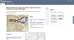 Desktop Screenshot of gpsloglabs.com